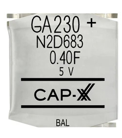 GA230F CAP-XX Supercapacitor