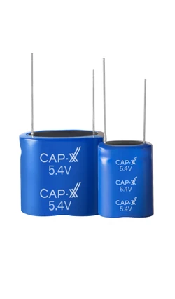 GY25R41022S255RR - CAP-XX Dual Cell Cylindrical Supercapacitor