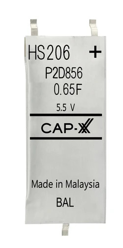 HS206F CAP-XX Supercapacitor