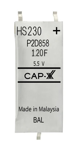 HS230F CAP-XX Supercapacitor