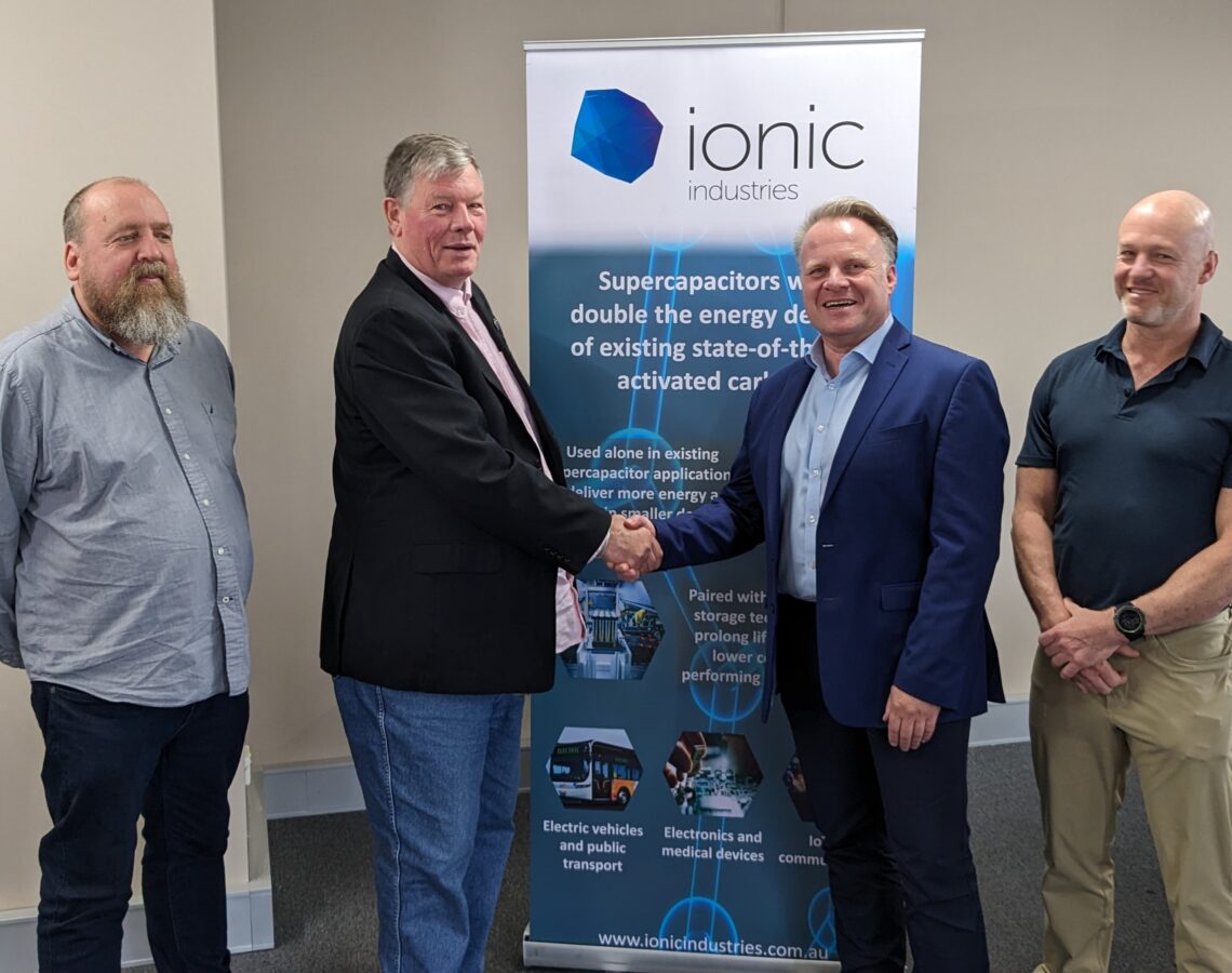 CAP-XX meets IONIC Industries